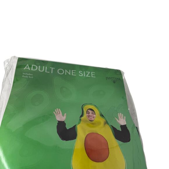 Hauntlook Amazing Avocado Adult Unisex Halloween Costume Funny One Size - Picture 3 of 4